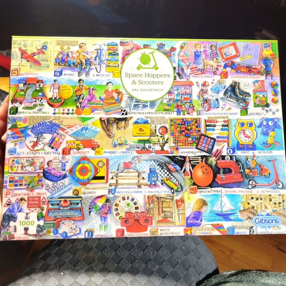 1000 pieces Gibsons puzzle